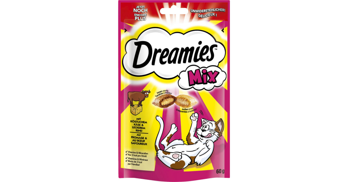 DREAMIES Mix Käse & Rind 60 gr