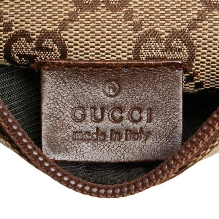 Gucci Vintage Gucci Belt Bag Brown