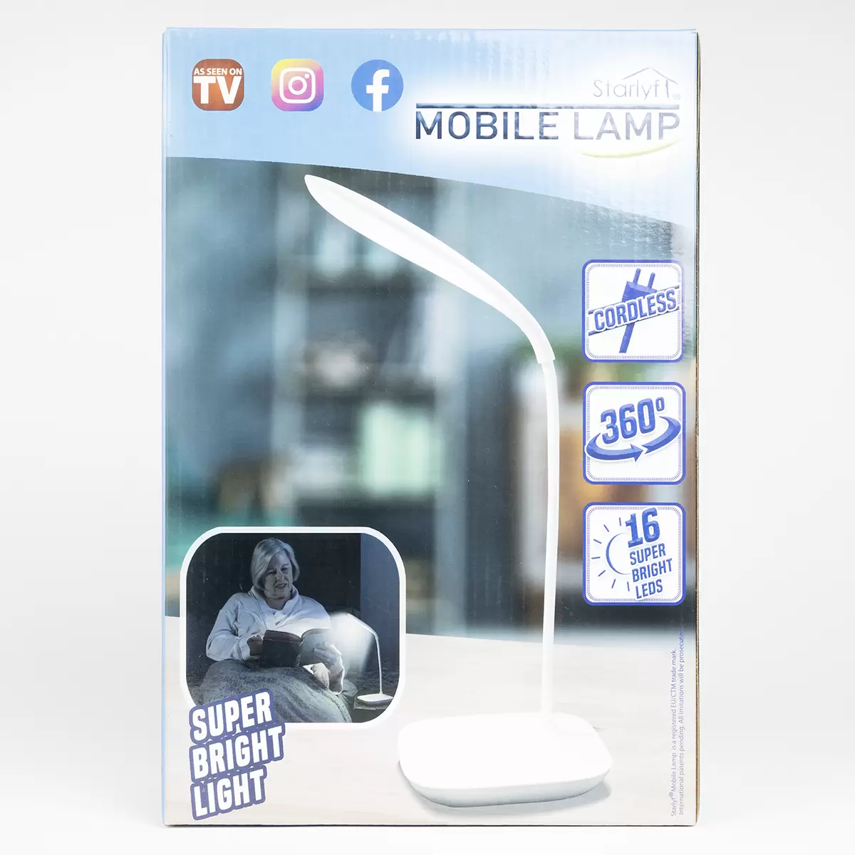 Mobile Tischleuchte Starlyf Mobile Lamp weiss