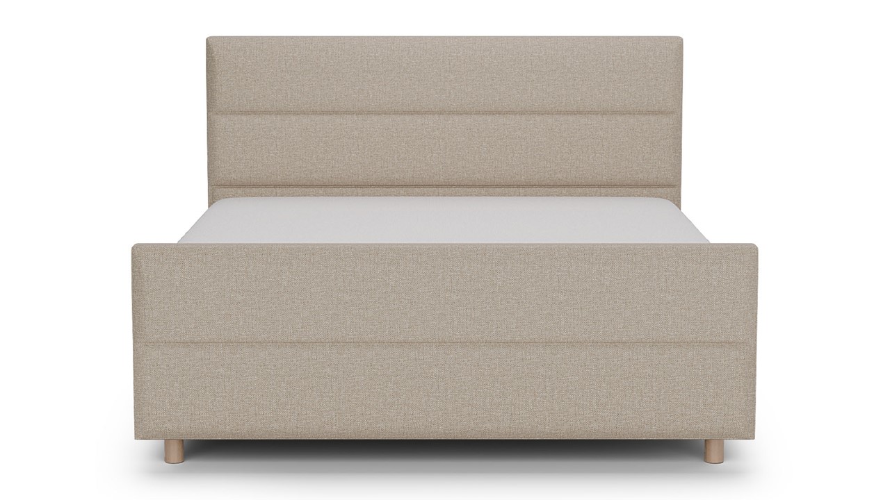 Boxspring Mica - Linen touch beige