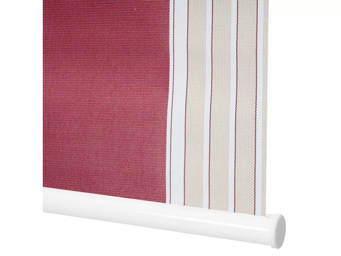 Store enrouleur de fenêtre blanche 90 x 0.3 x 230 cm 04_0004590