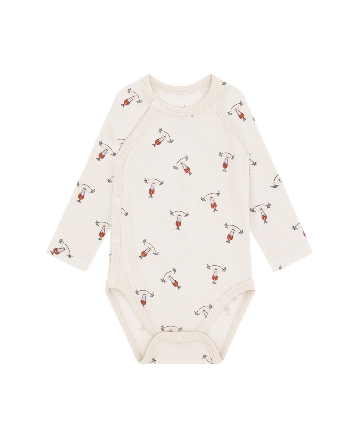Omslagsbody Baby – Ull/Bambusviskose | Baloo Wrap Strong Man