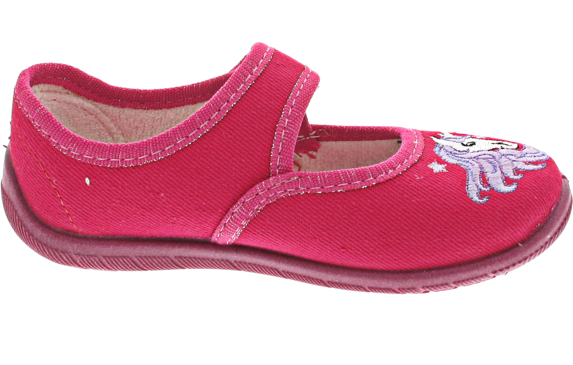 Fischer Markenschuhe Hausschuh pink