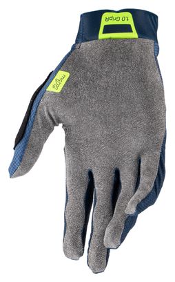 Gants Longs Leatt MTB 1.0 GripR Zombie Bleu