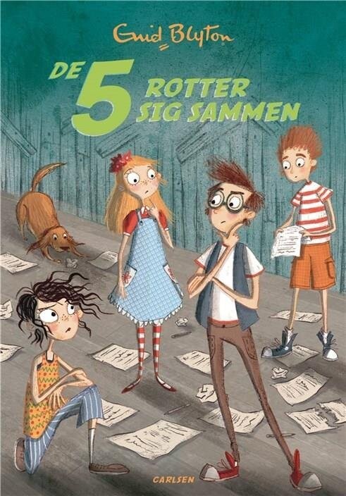 De 5 - Nr21 - De 5 Rotter Sig Sammen - Enid Blyton - Bog