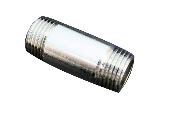 Nippelrør krom 1/2