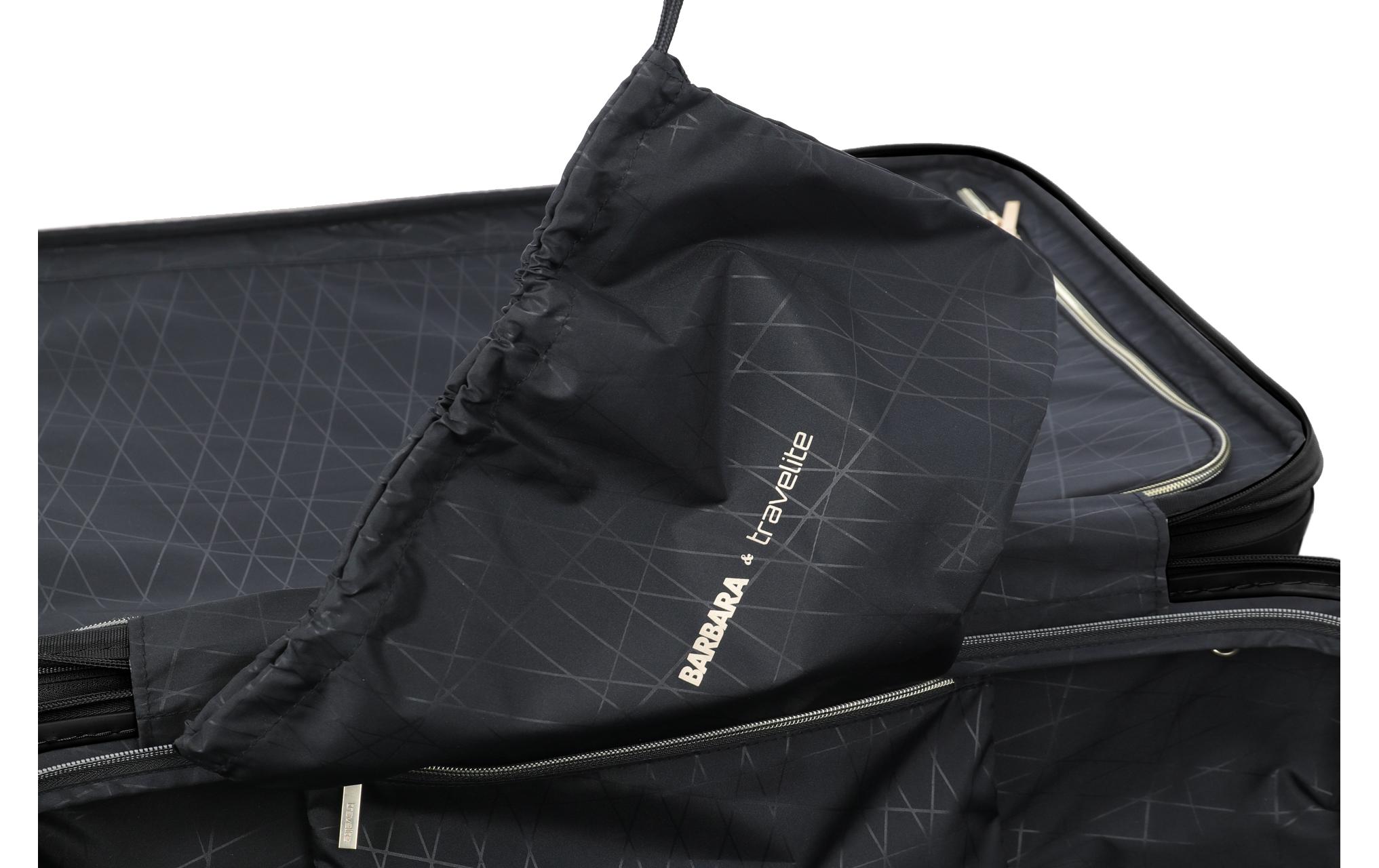 Barbara Novelty Trolley M erweiterbar, Schwarz<br>Reisekoffer