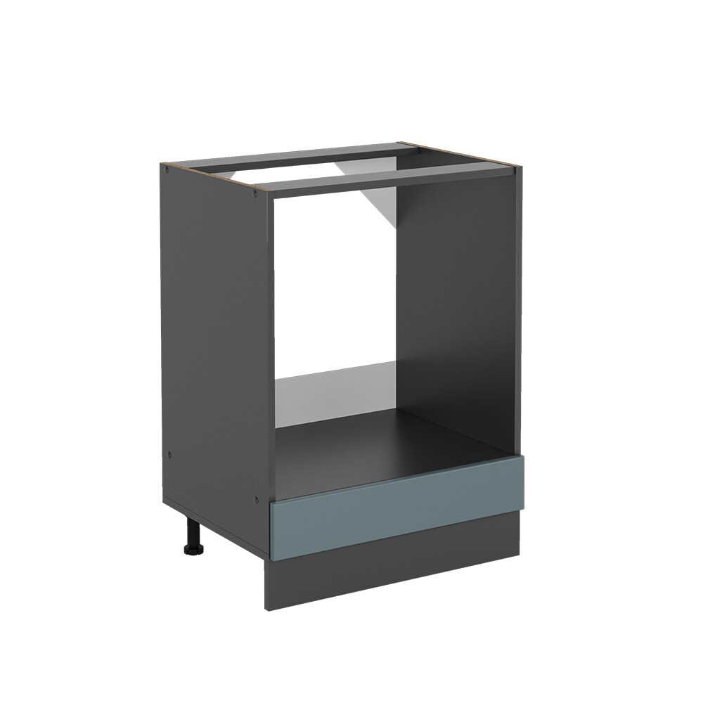 Vicco Herdschrank Küchenschrank R-Line Solid Anthrazit Blau Grau 60 cm modern