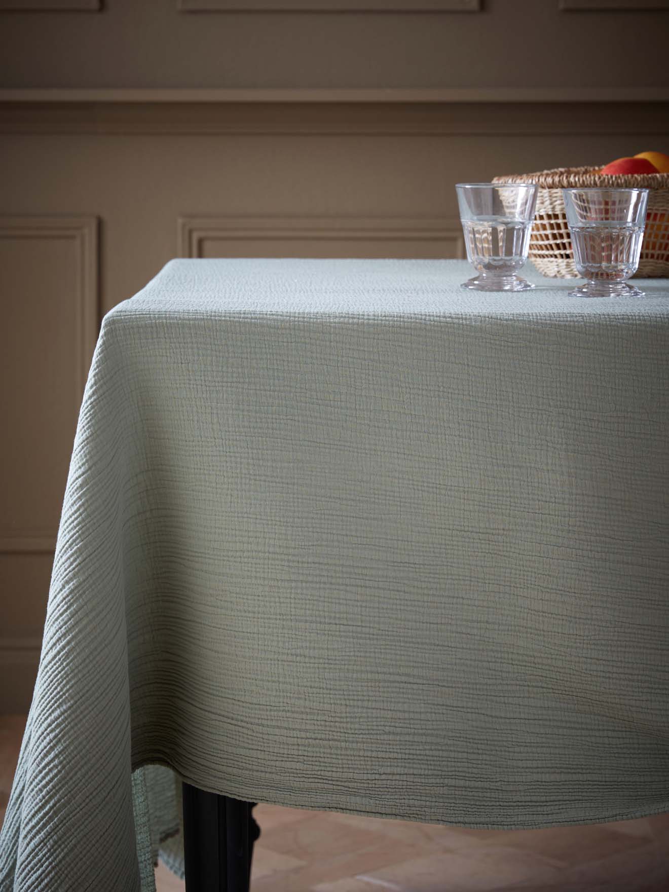 Nappe ou rideau gaze de coton