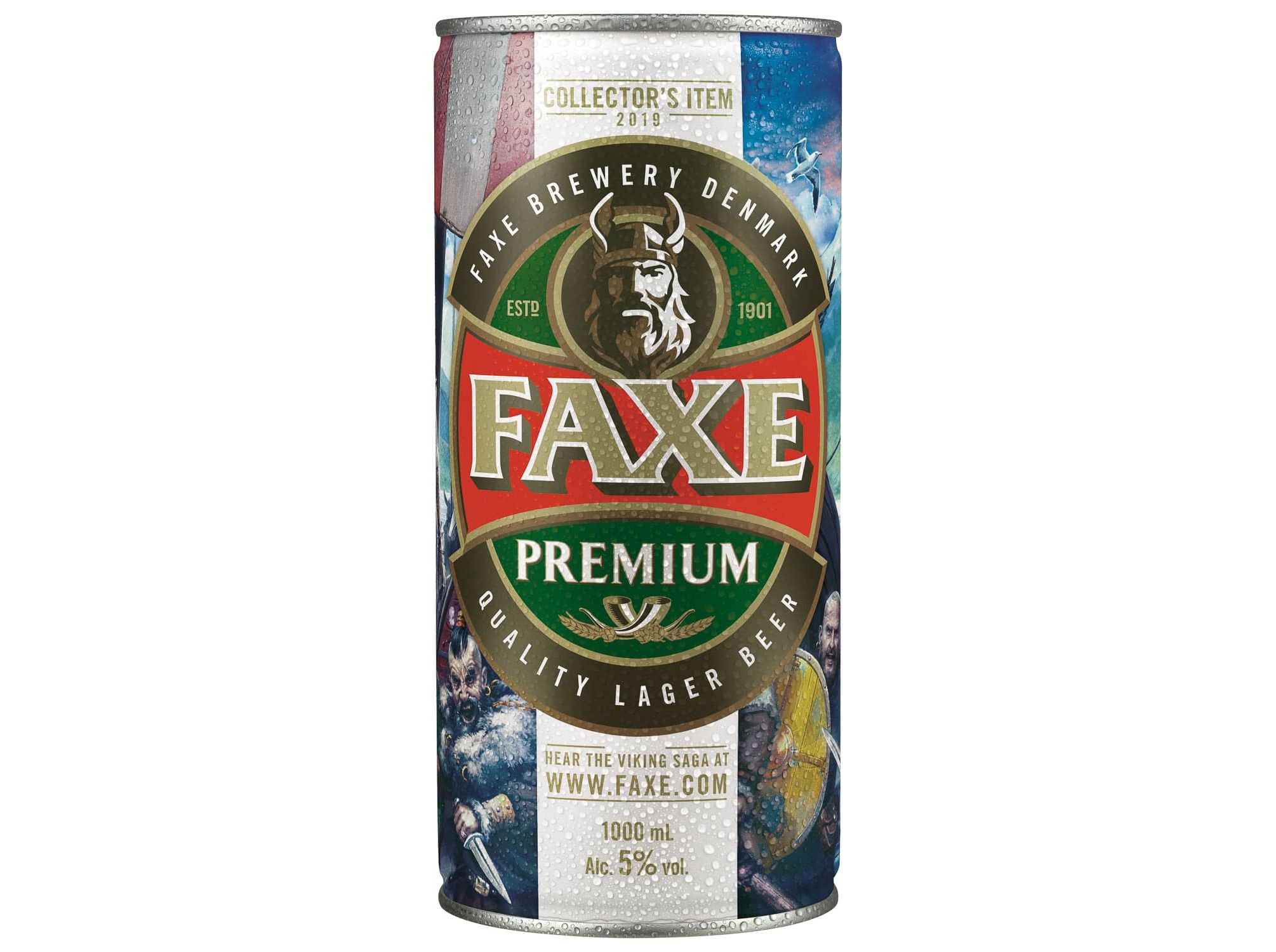 CERVEJA FAXE PREMIUM LAGER 1 L