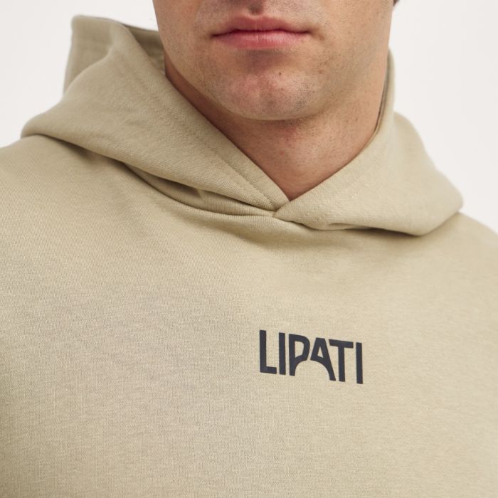 Lipati Herre Trøjer Not For Running Hoodie Brun