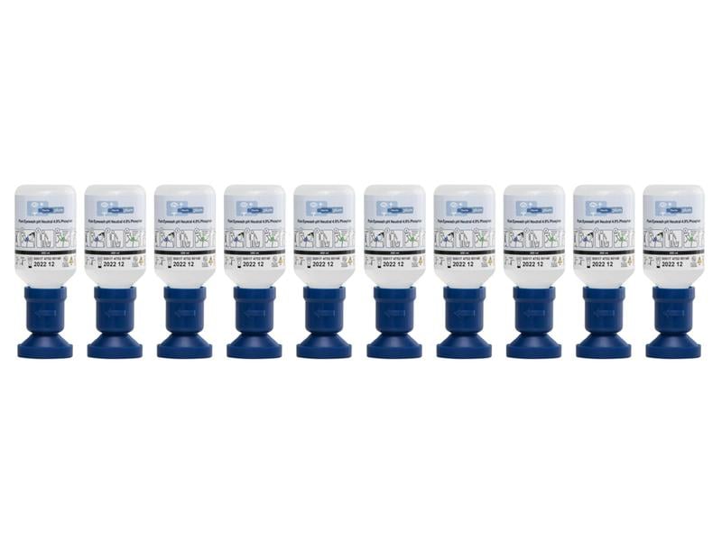 PLUM Augenspüllösung pH Neutral 10 x 200 ml Augenspülung für den mobilen Einsatz