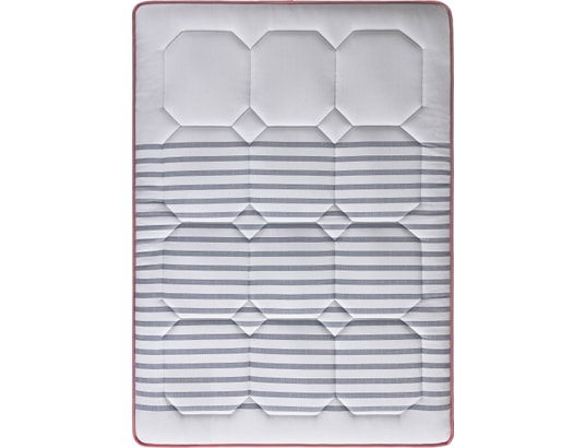 MERINOS - Matelas 160 x 200 Marinière 2 1620 + Parure de Lit Offerte 260x240cm
