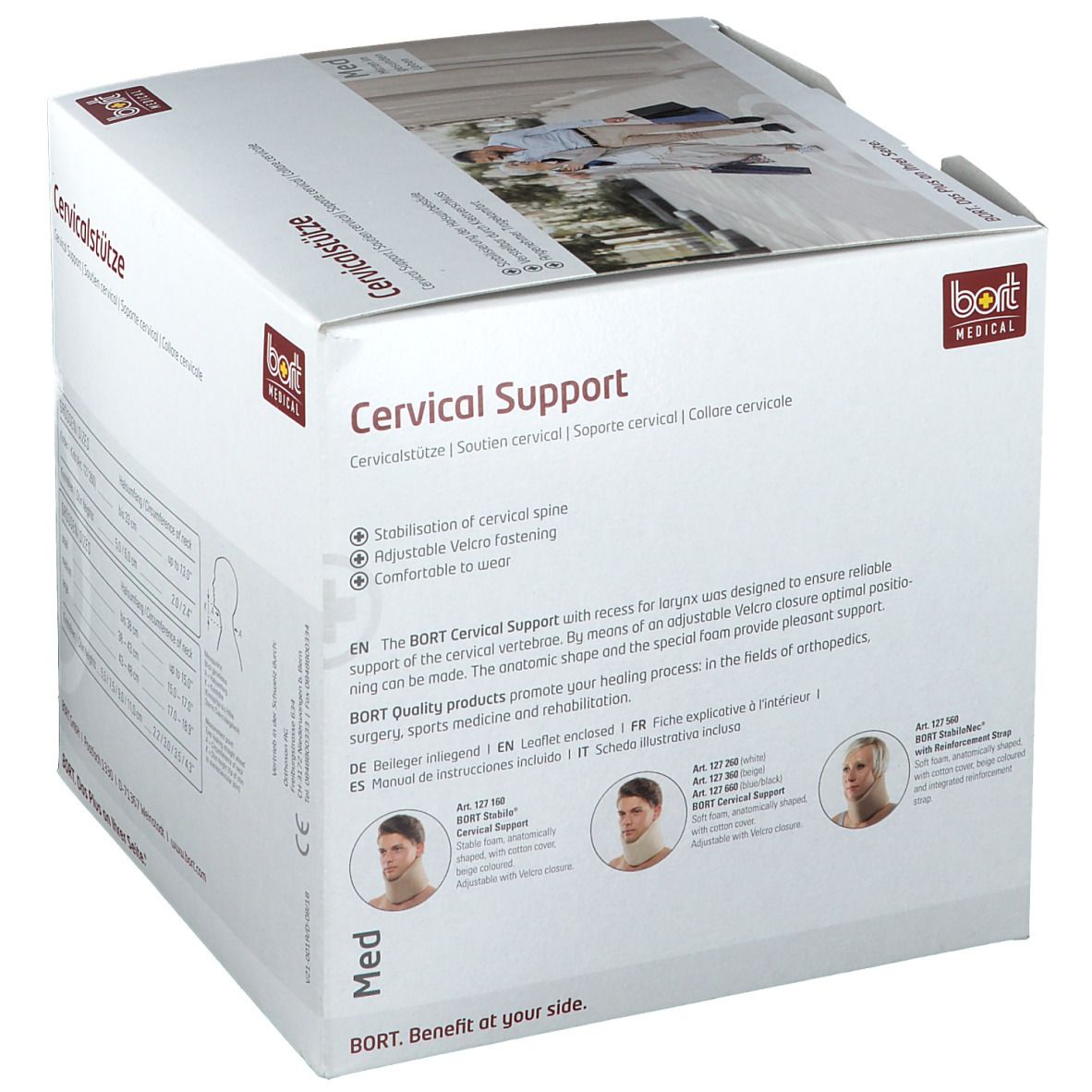 BORT Cervicalstütze 9 cm Gr. S haut