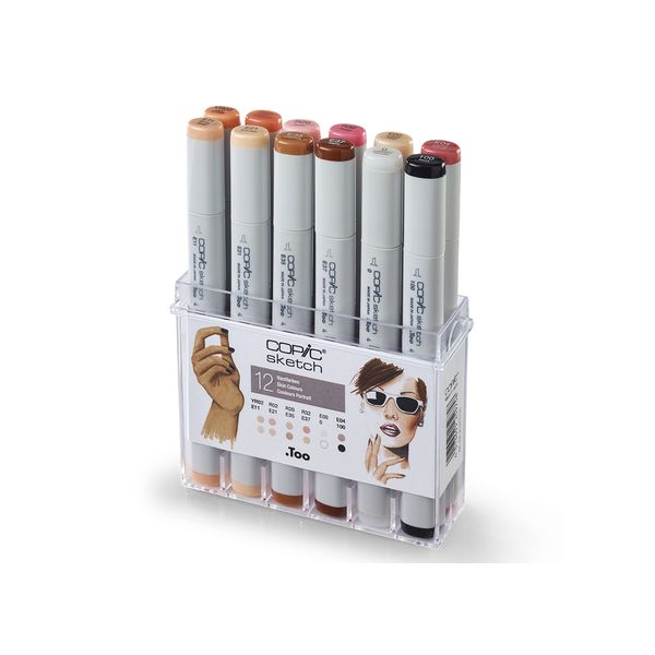 Copic Marcador Sketch 12 Tons Pele 12 un.