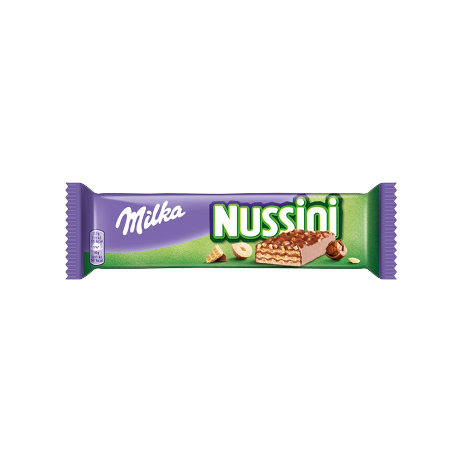 Milka Nussini Haselnuss Riegel