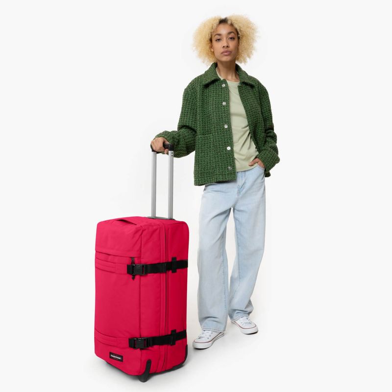 Valise souple Transit'R M 67 cm Strawberry Pink