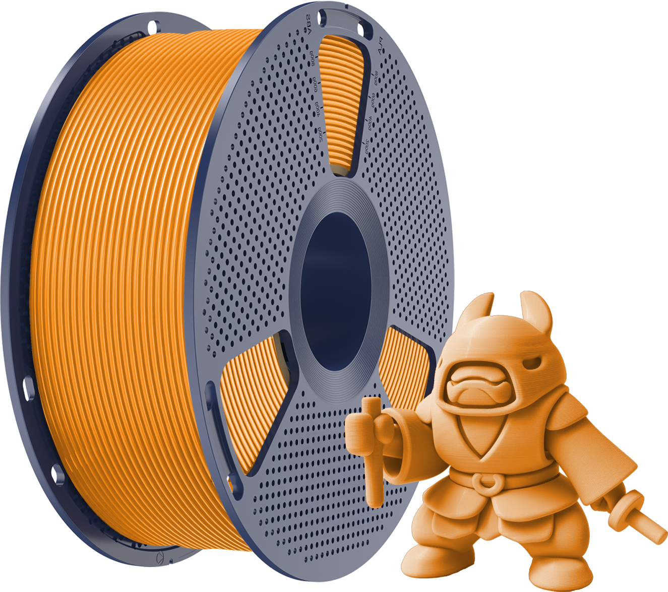 SUNLU  PLA Meta Sunny Orange, 1,75 mm / 1000 g    Modifiziertes PLA Material für den High Speed Druck