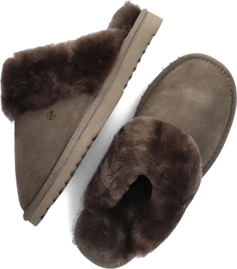 WARMBAT Pantoffels Dames Flurry Maat: 39 Materiaal: Suède Kleur: Grijs
