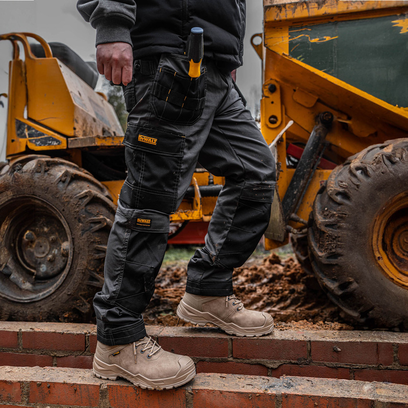 DeWALT Hayes veiligheidsschoenen S7 SR HRO LG TG 42 honey