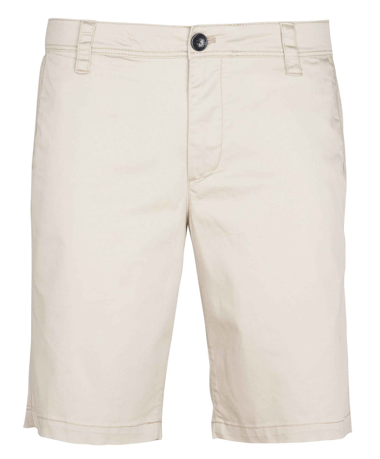 Short en coton mélangé| Blanc