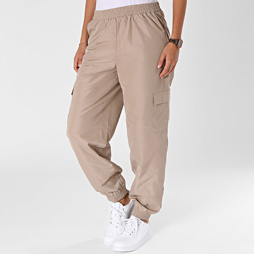 Pantalon Cargo Femme Faduma Beige