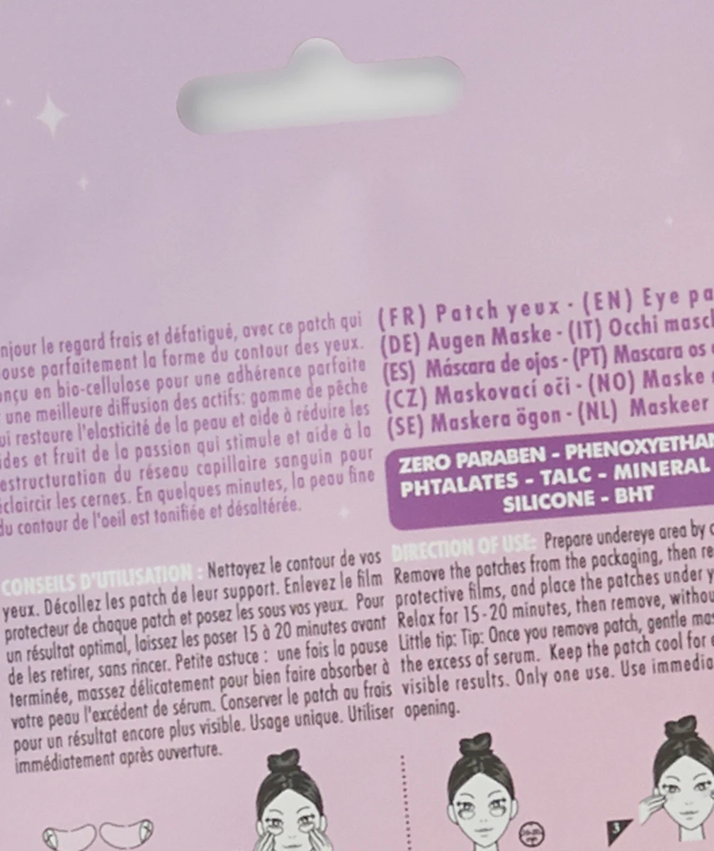 INUWETPATCH YEUX DÉFATIGUANT ET APAISANT FILLE