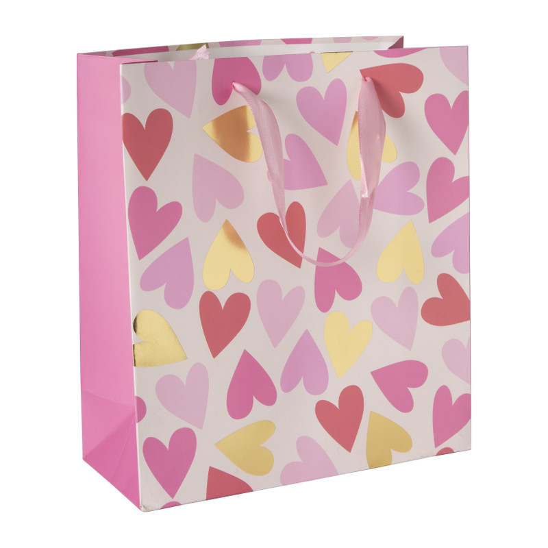 Cadeautasje hart - 23x10x26 cm
