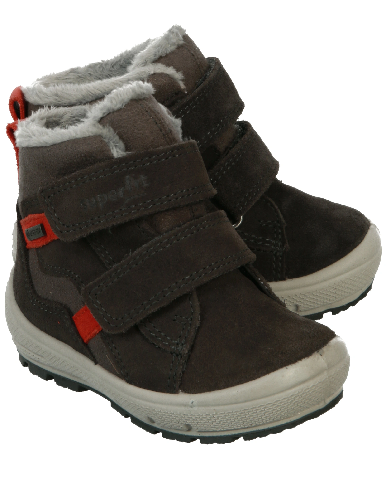 Klett-Boots GROOVY in grau/rot