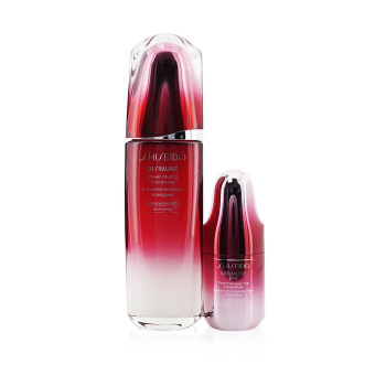 Shiseido Ultimune Power Infusing (ImuGenerationRED Technology) Conjunto: Face Concentrate 100ml   Eye Concentrate 15ml  2pcs