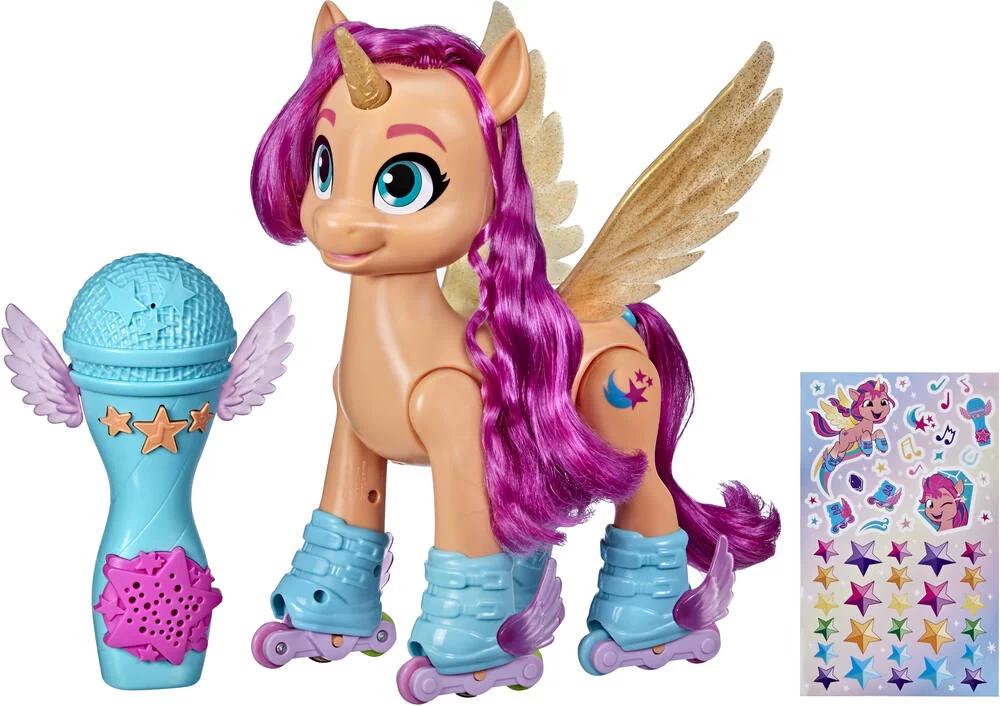 MY LITTLE PONY  - SUNNY CHANTE ET FAIT DU ROLLER