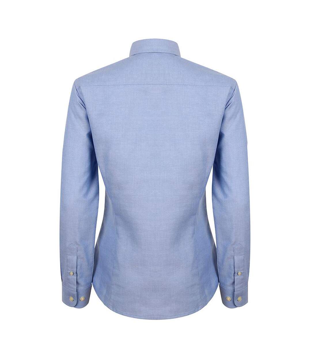 Henbury Modern - Chemise Oxford à manches longues - Femme (Bleu) - UTRW5424