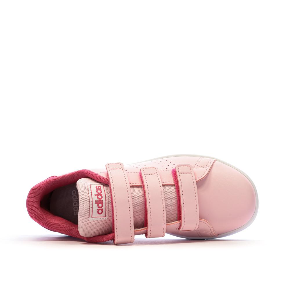 Adidas Baskets Rose Fille Adidas Advantage