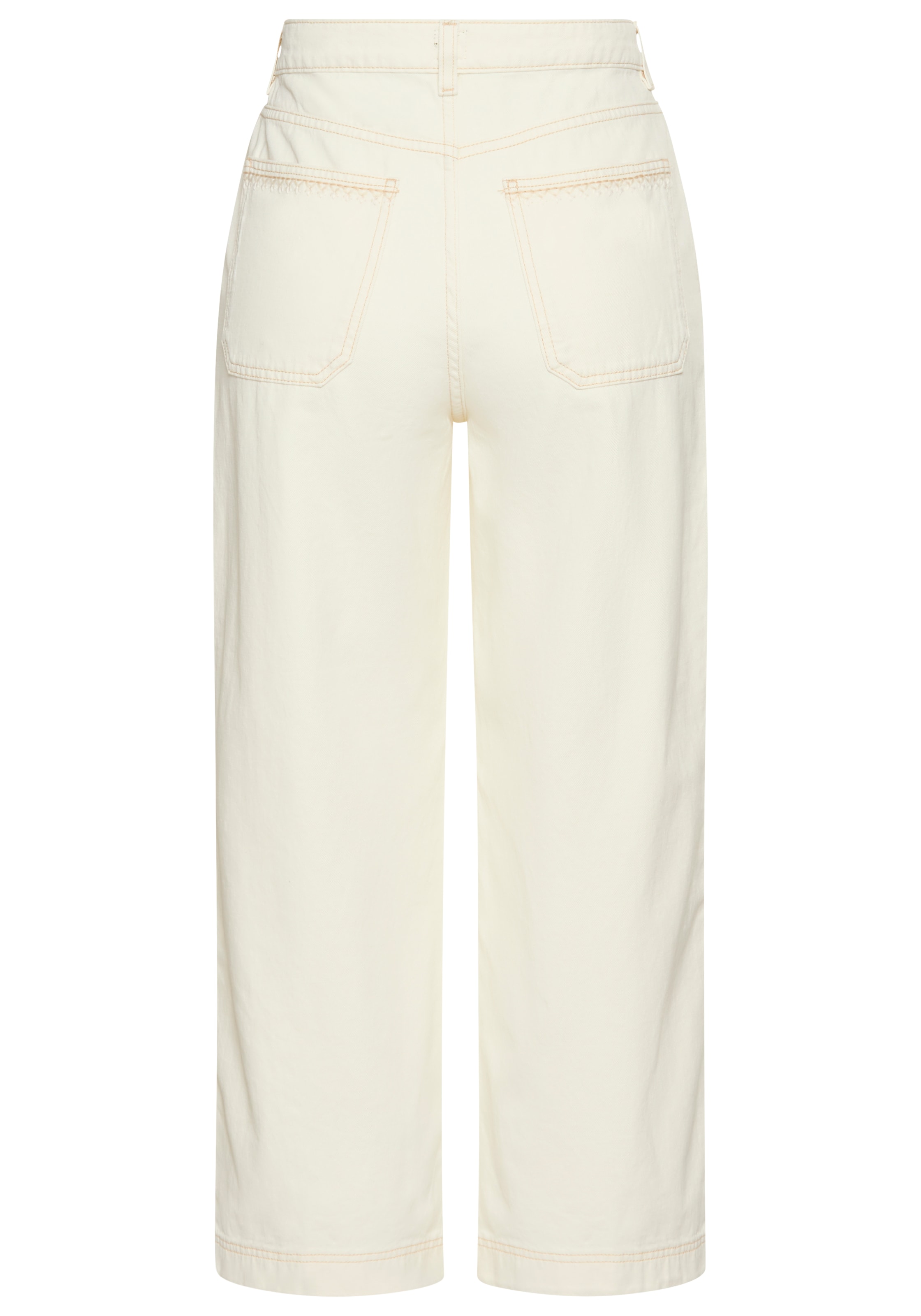 BOSS ORANGE Weite Jeans »Marlene High Rise, Premium Damenmode« BOSS ORANGE DENIM,  in Cropped-Länge, High Waist