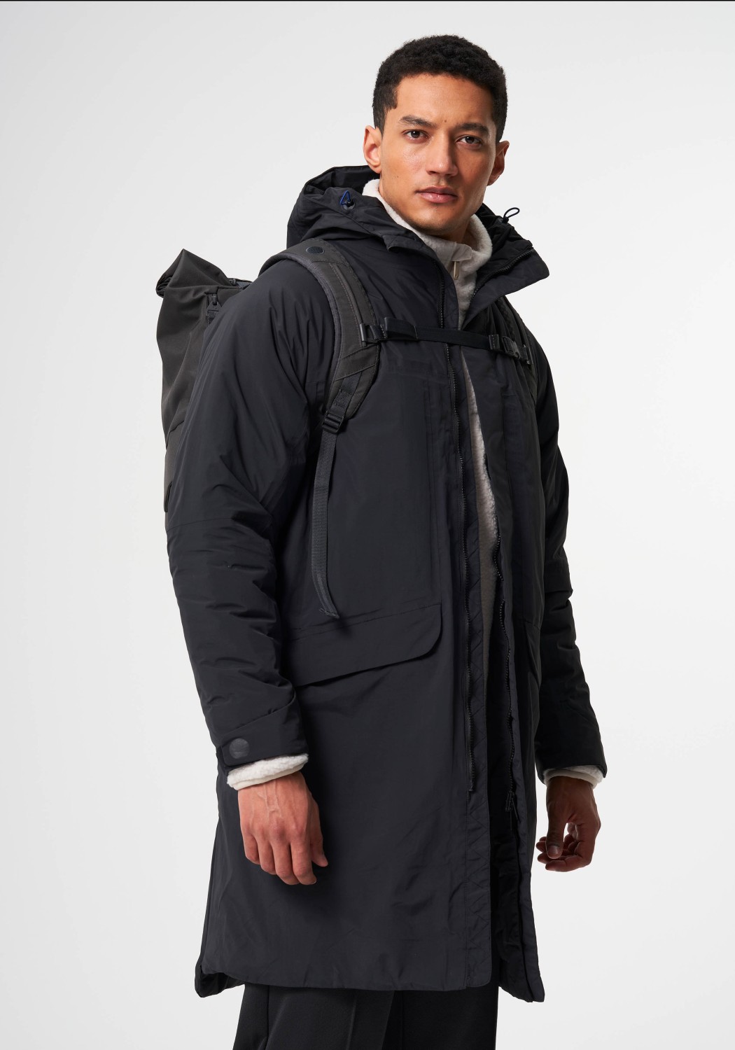 Pinqponq Rucksack Kross Backpack Deep Anthra