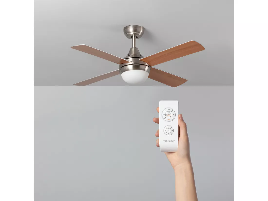 Ventilateur de Plafond Navy Bois 110cm Naturel