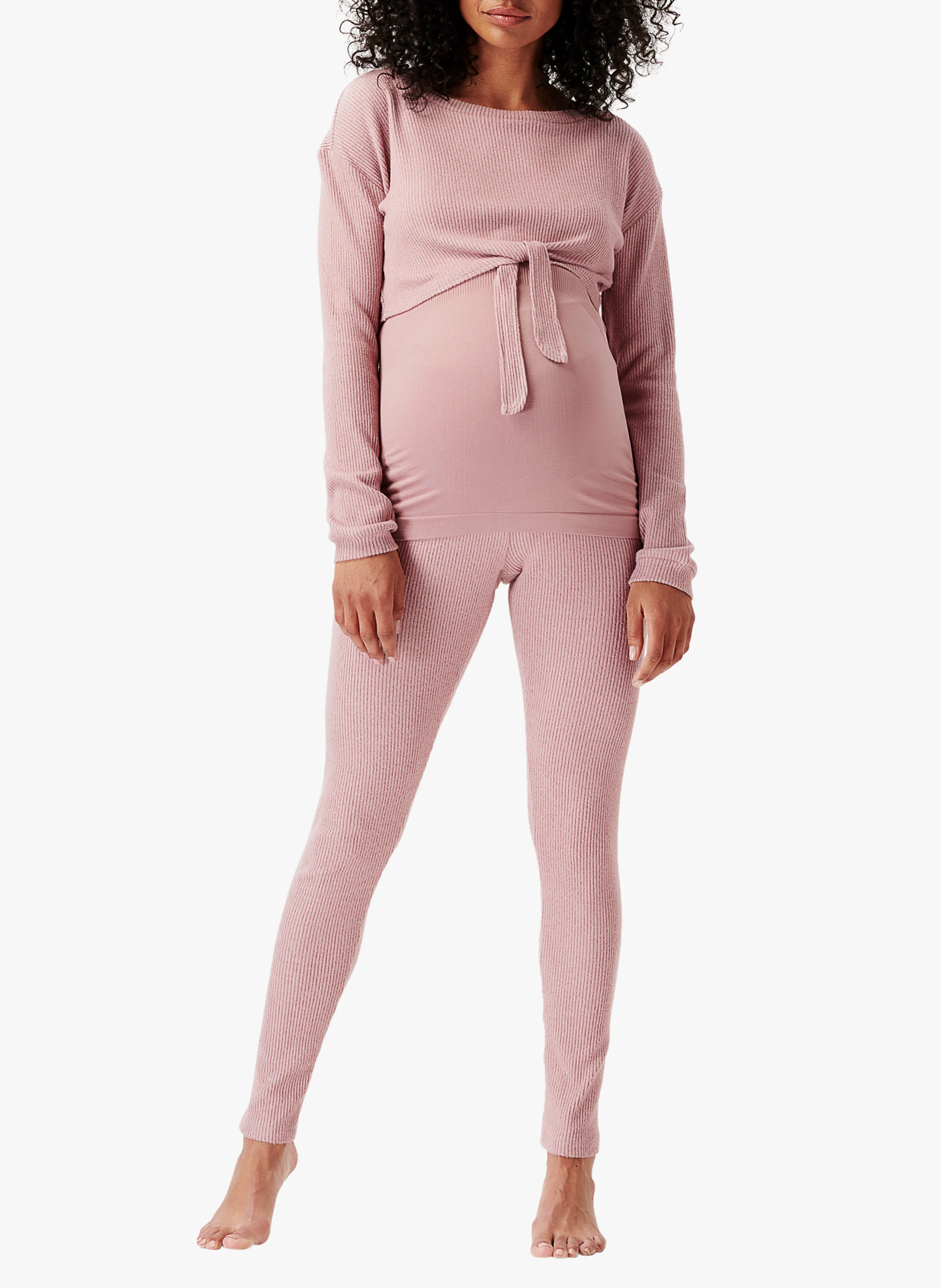 PIER - T-shirt de grossesse et d'allaitement | Violet