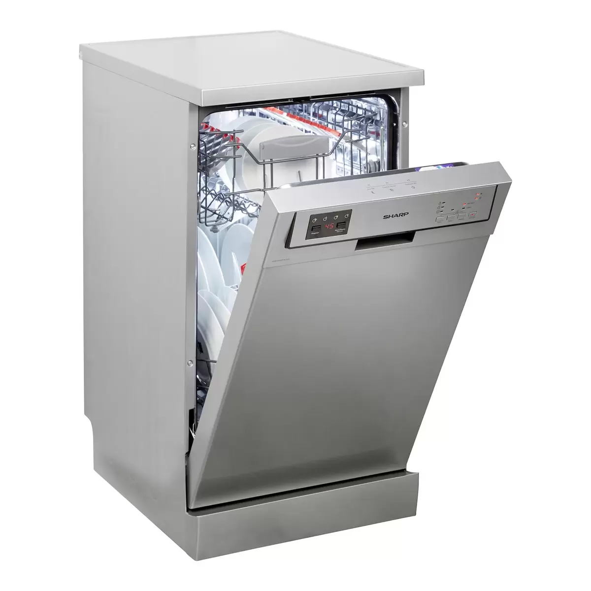 Geschirrspüler freistehend Sharp QW-HS12F47ES-DE