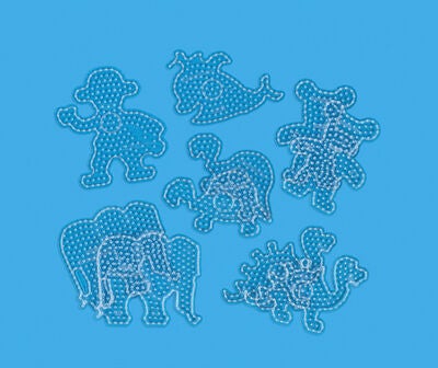 Hama Maxi Perlebrett 10-Pack Zoo