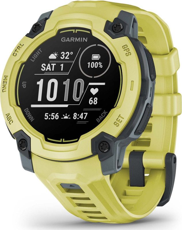 Garmin Instinct E - Smartwatch - 45 mm - Geel en Zwart