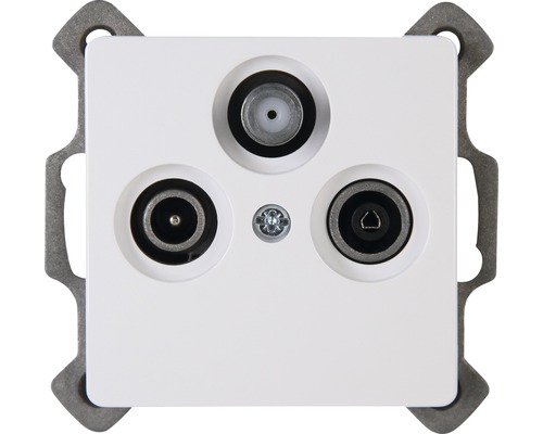 Kopp 921402082 Antenneaansluiting TV/RF/SAT Parijs arctisch wit