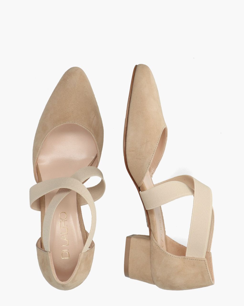 Di Lauro Dalia Beige Damespumps