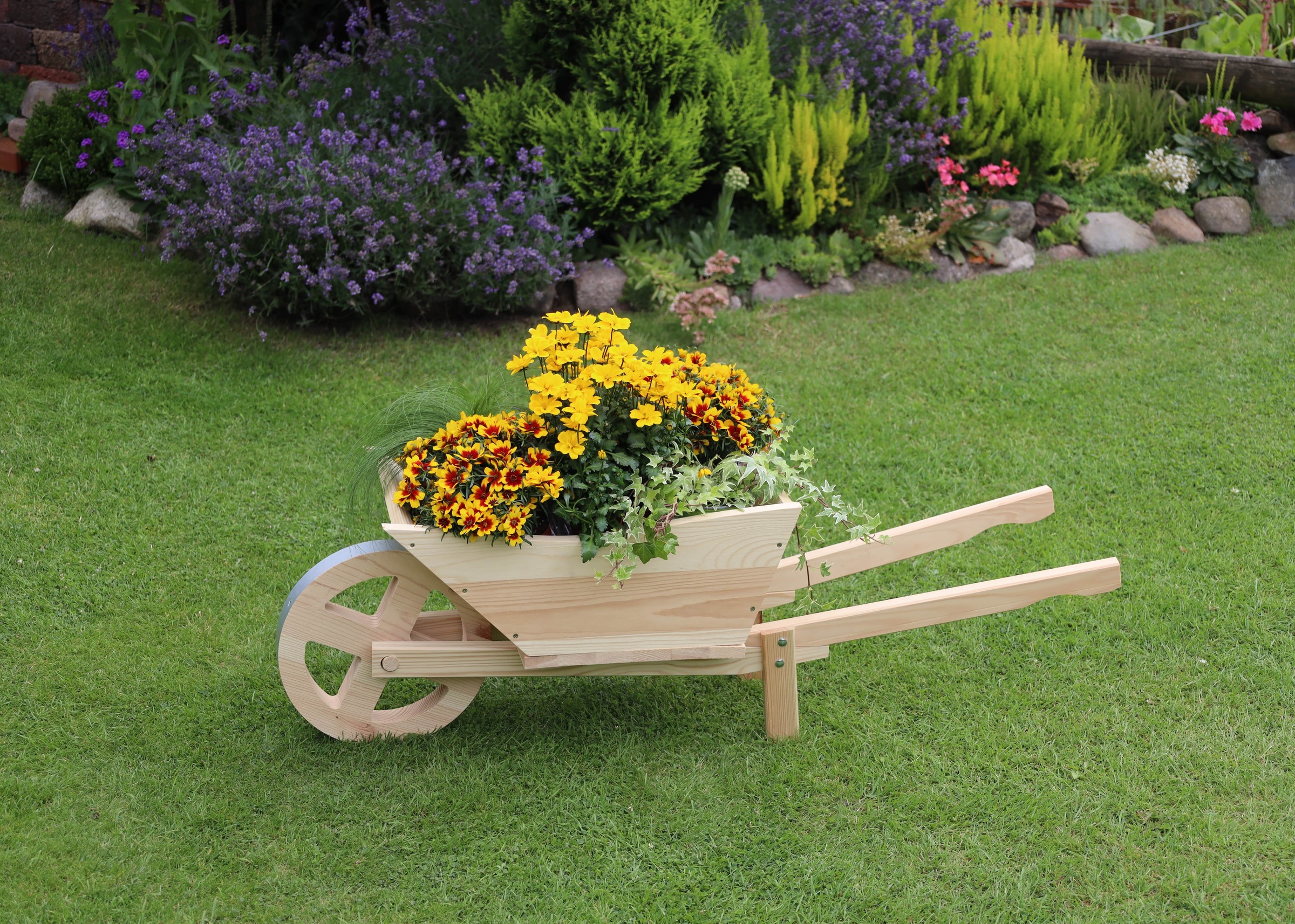 promadino Pflanzkübel »Pflanzkarre« BxTxH: 113x32x40 cm