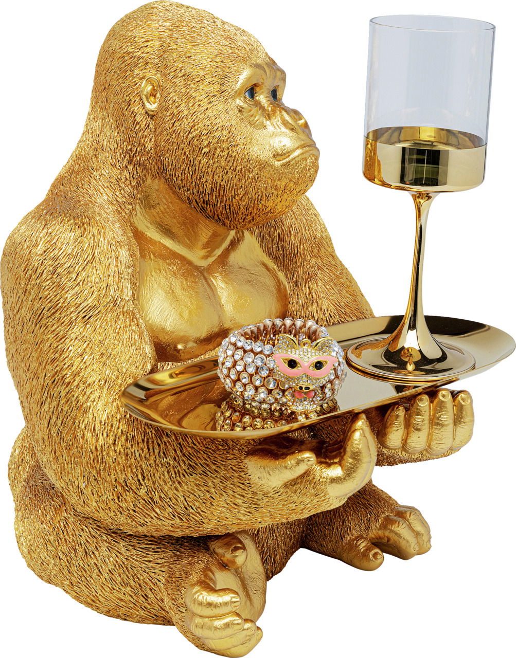 Karé Deko-Figur Butler Gorilla