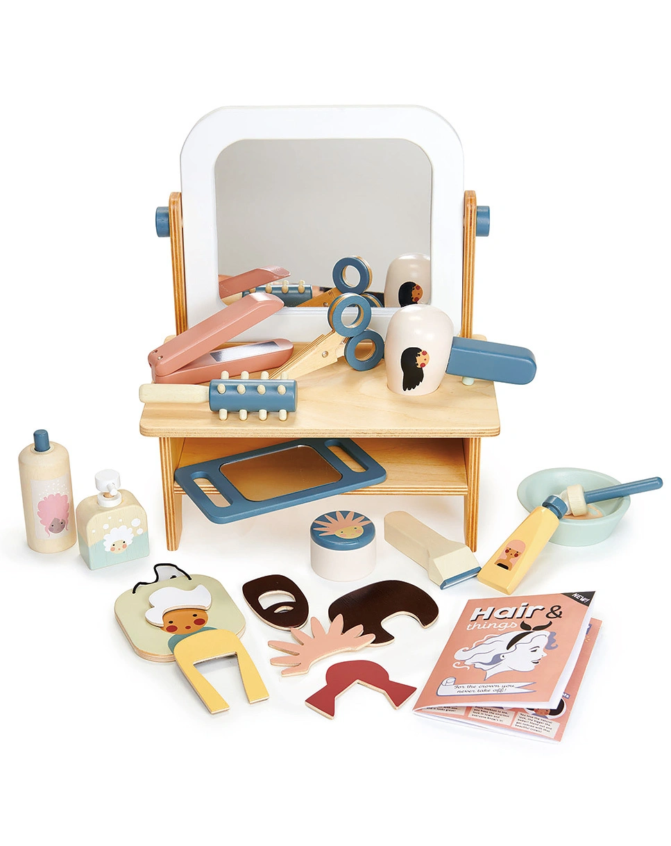 Rollenspiel-Set FRISEURSALON aus Holz