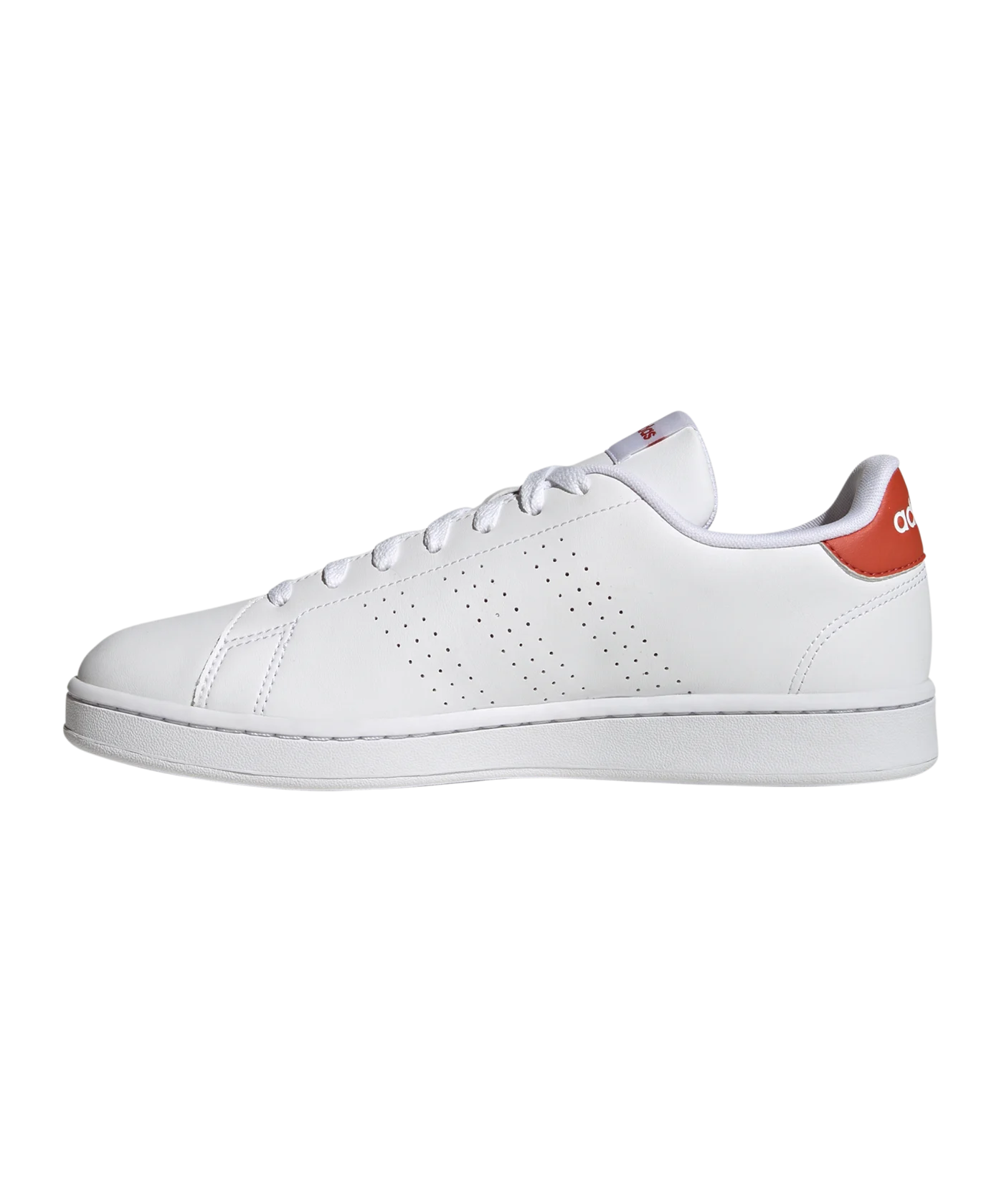 adidas Advantage Weiss Rot