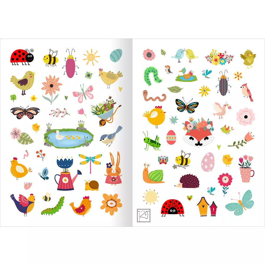arsEdition Stickerspaß Frühling