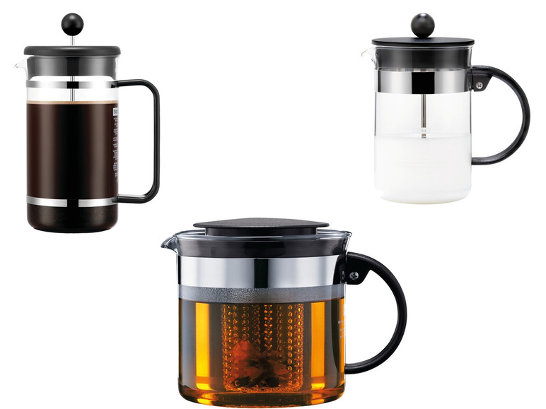 Koffiebereider, melkopschuimer of theekan