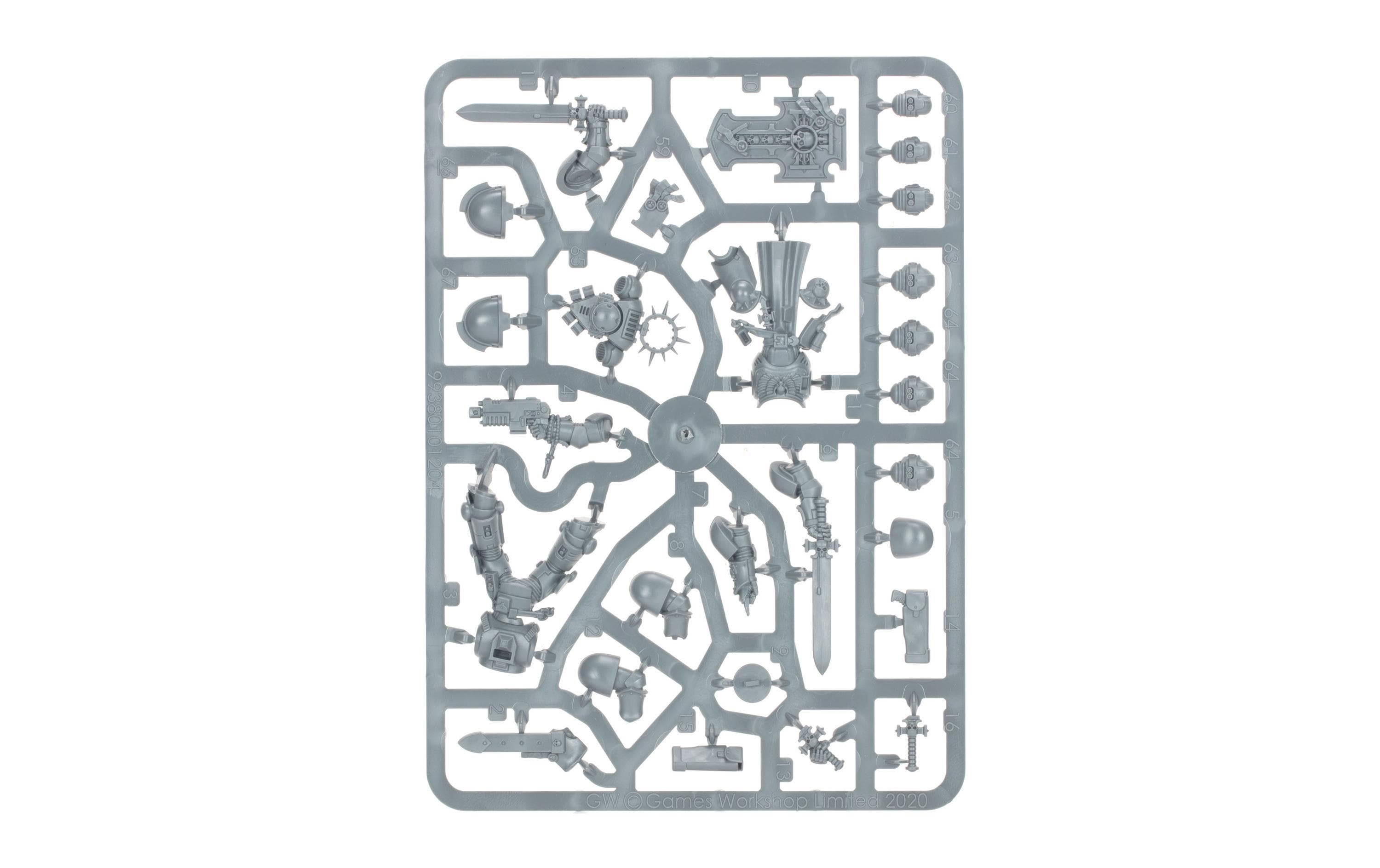 Figurenset Warhammer 40.000 Combat Patrol Dark AngelsWarhammer 40K Miniaturen: Kampfpatrouille der Dark Angels