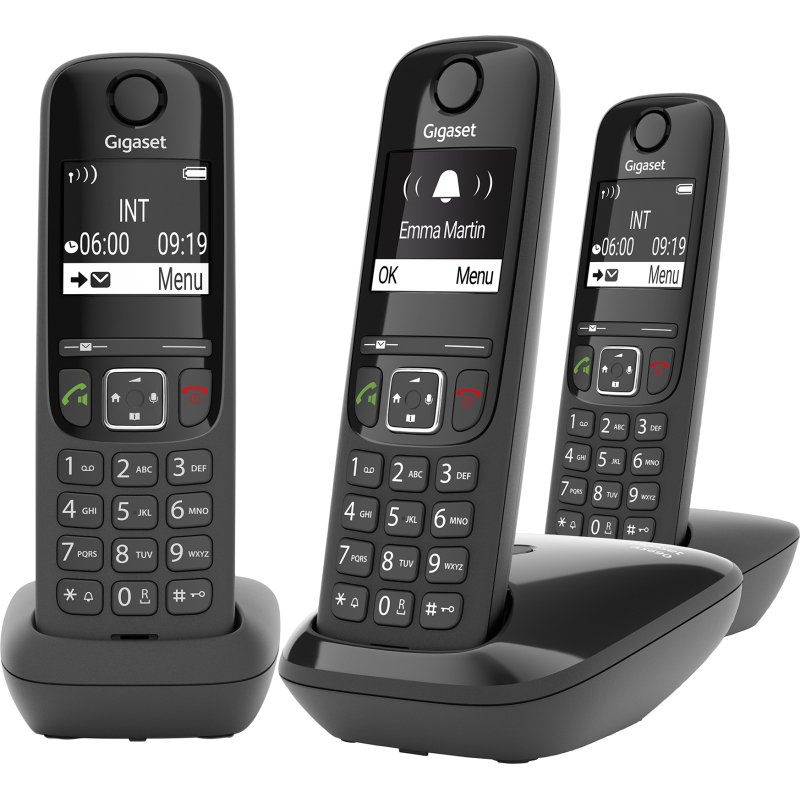 Pack trio téléphone sans fil Gigaset AS690
